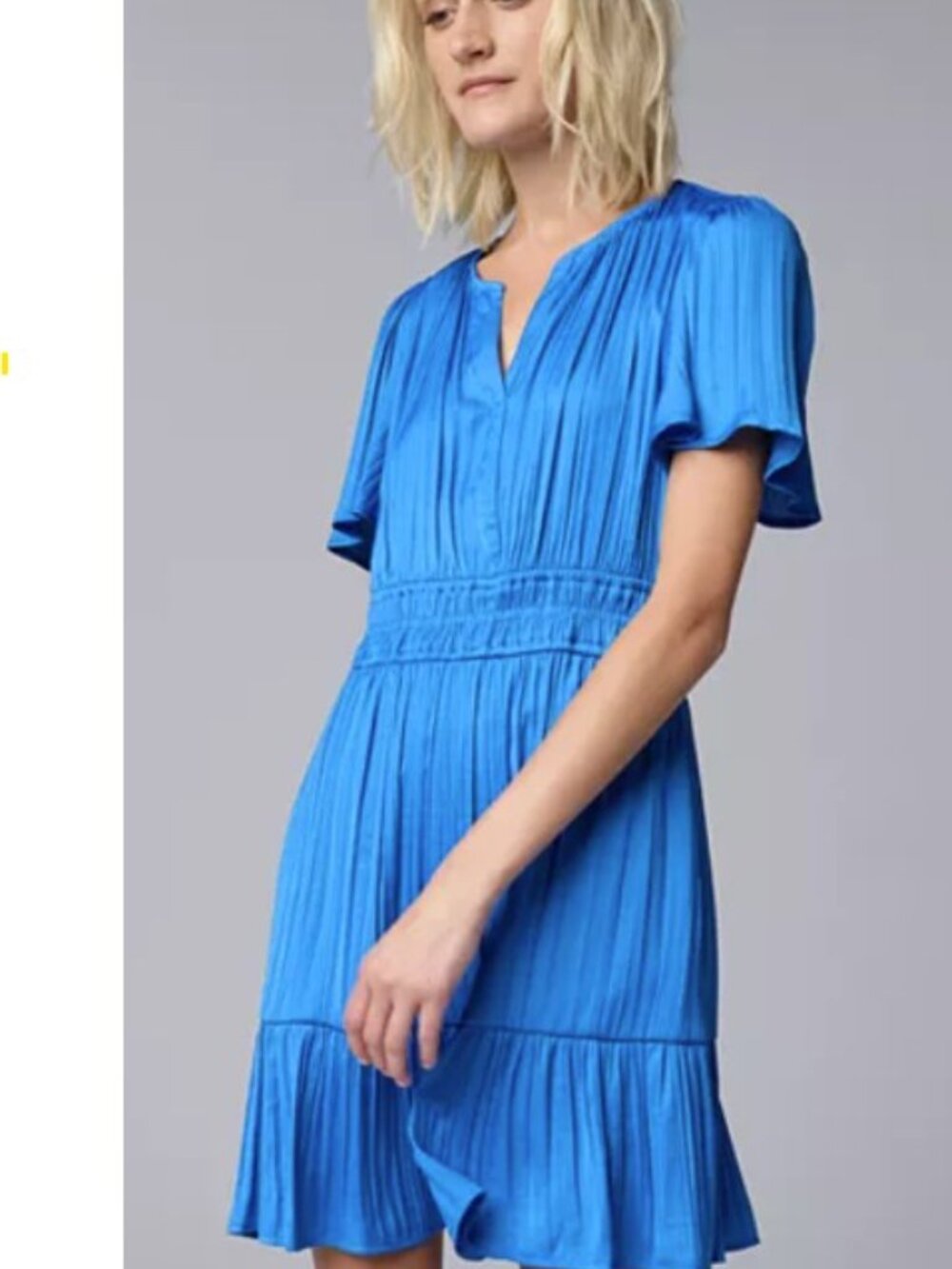 Simply Vera Vera Wang Vibrant Blue Dress